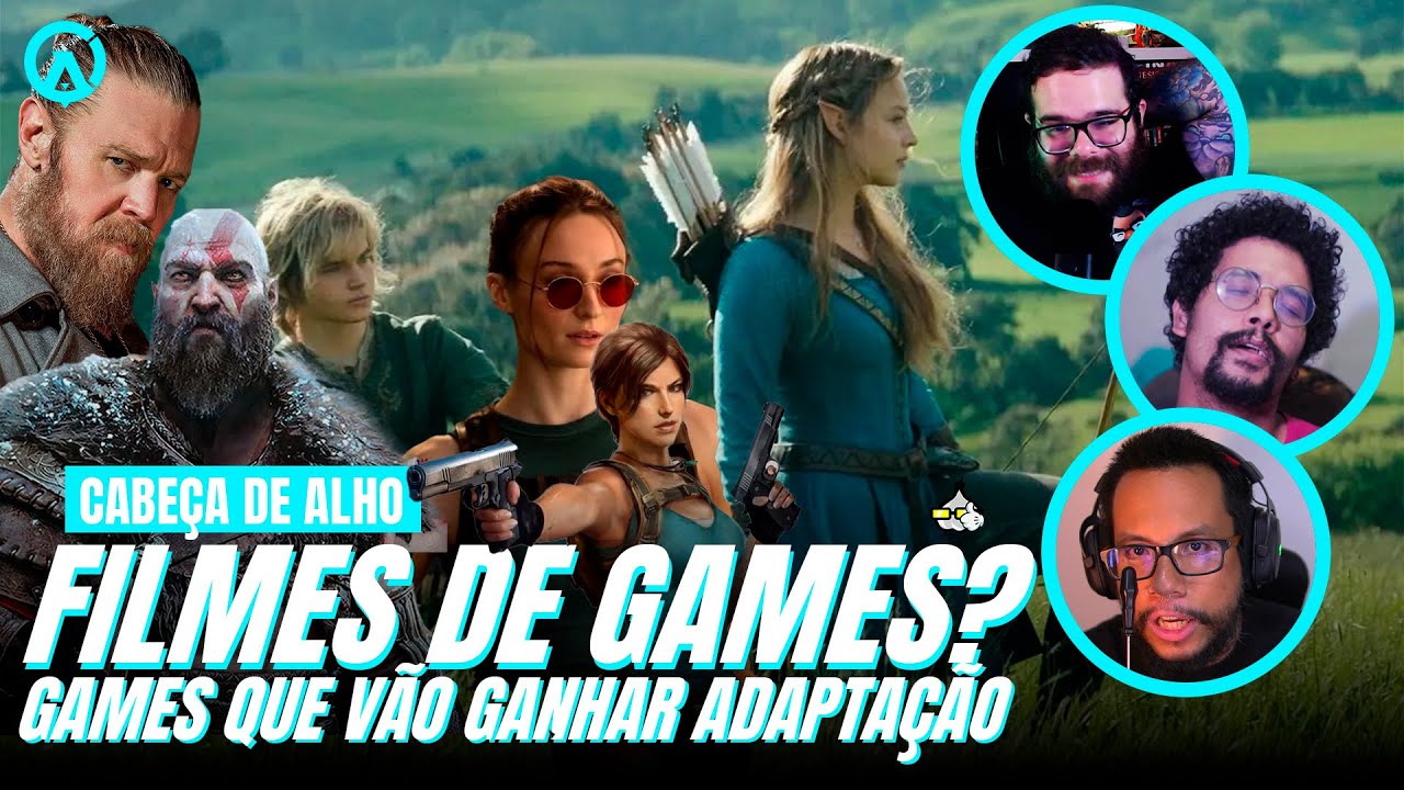 Quais GAMES merecem ADAPTAÇÕES live action? | CABEÇA DE ALHO 16