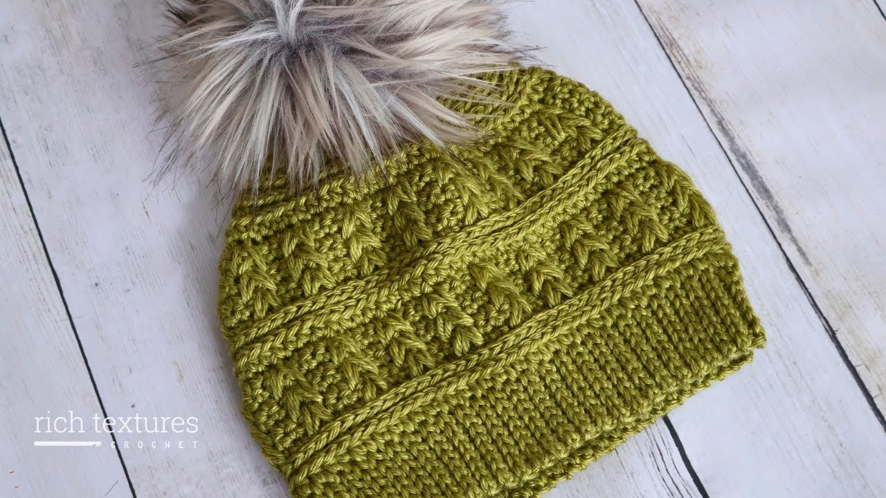 Field Beanie Crochet Pattern