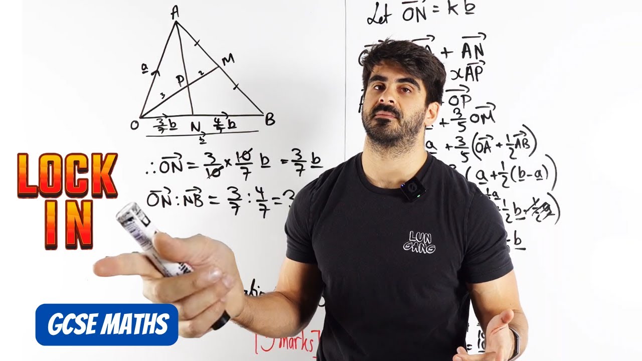 Vectors AND Ratios, Hardest GCSE Question EVER? | GCSE Maths