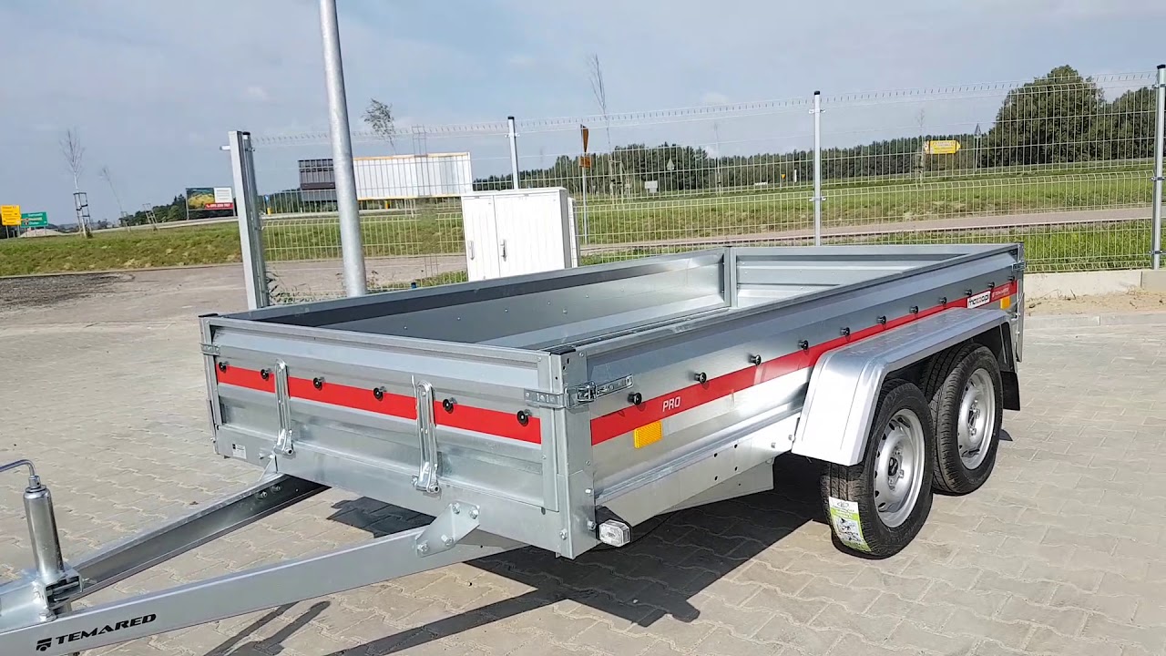 Mazzo.pl - Przyczepa Temared P3015/2 2x750kg 300x150cm