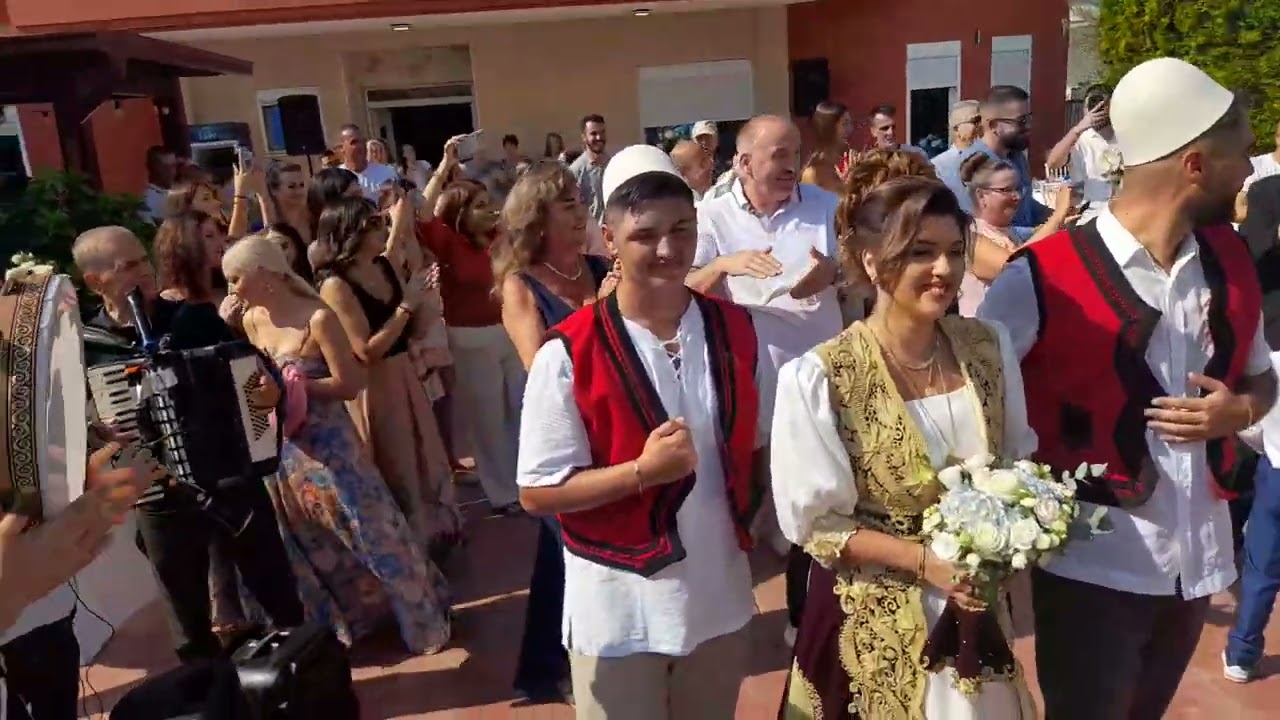 Martesa e Ludovik Gajtani me nusen Ulqinake Leyla Mekic 24-8-2024