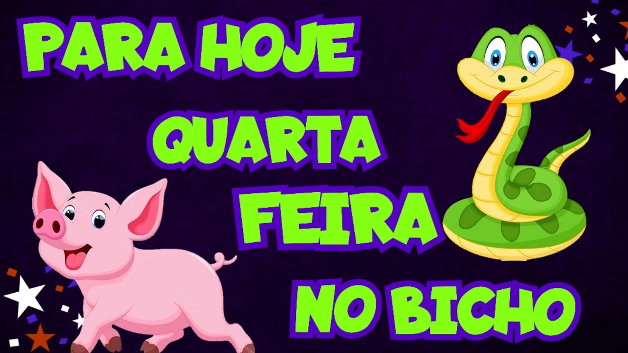 SOMA de Hoje QUARTA-FEIRA Dia 4 no Bicho 