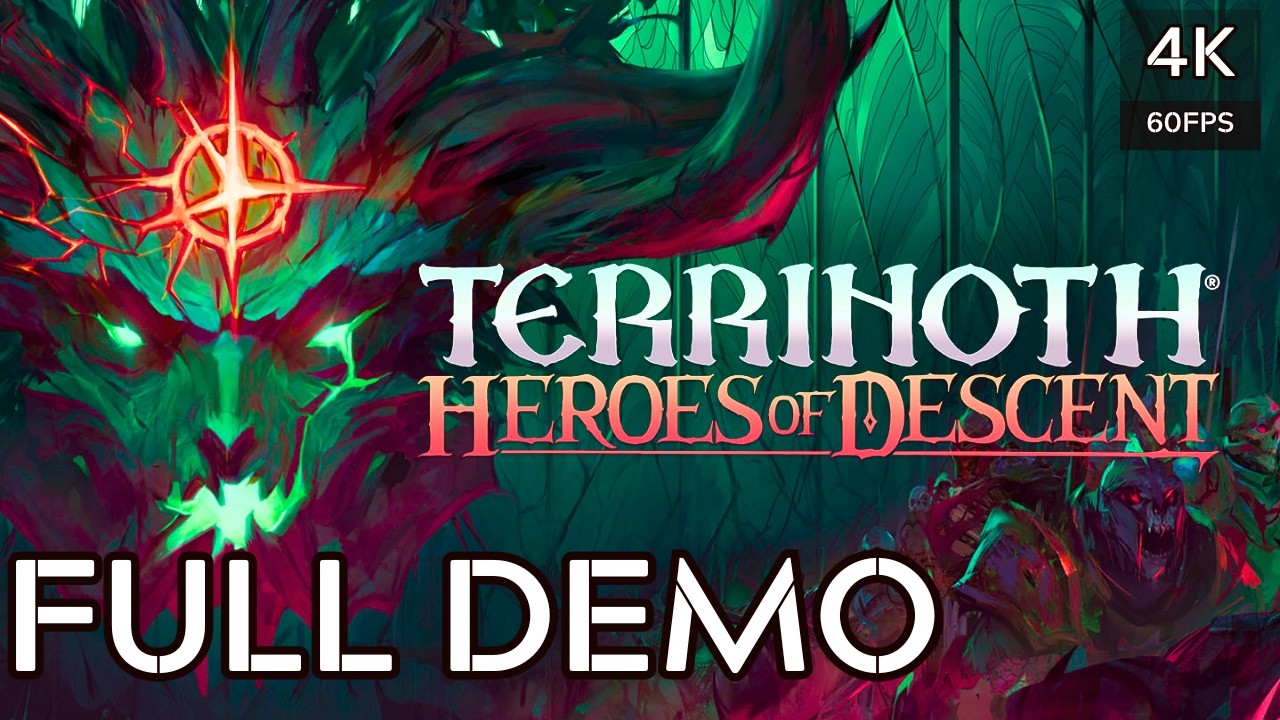Terrinoth - Heroes of Descent Gameplay Walkthrough (FULL DEMO) [4K 60FPS] No Commentary