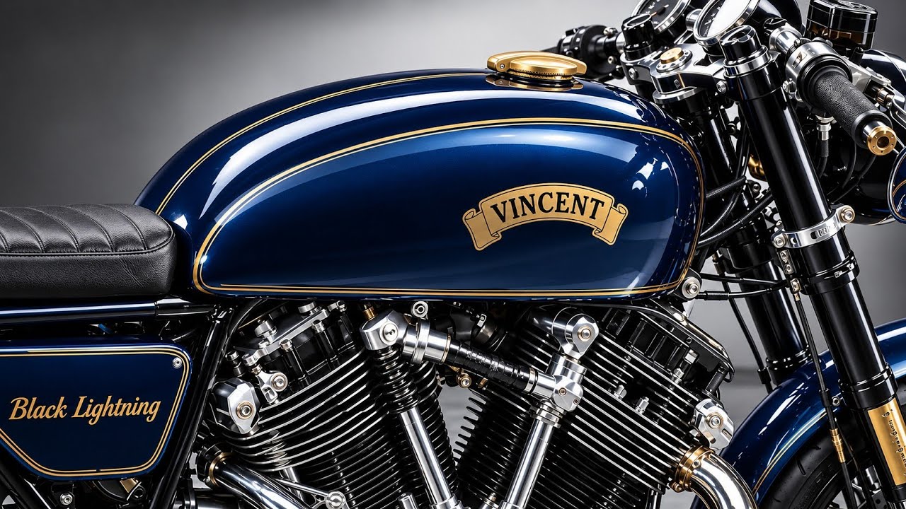 FIRST LOOK! 🔥 NEW 2027 Vincent Black Lightning &ndash; This British Legend Looks INSANE!