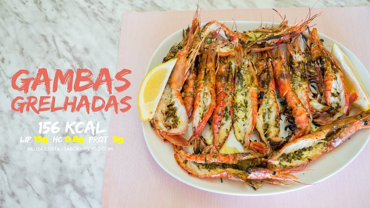 Gambas Grelhadas
