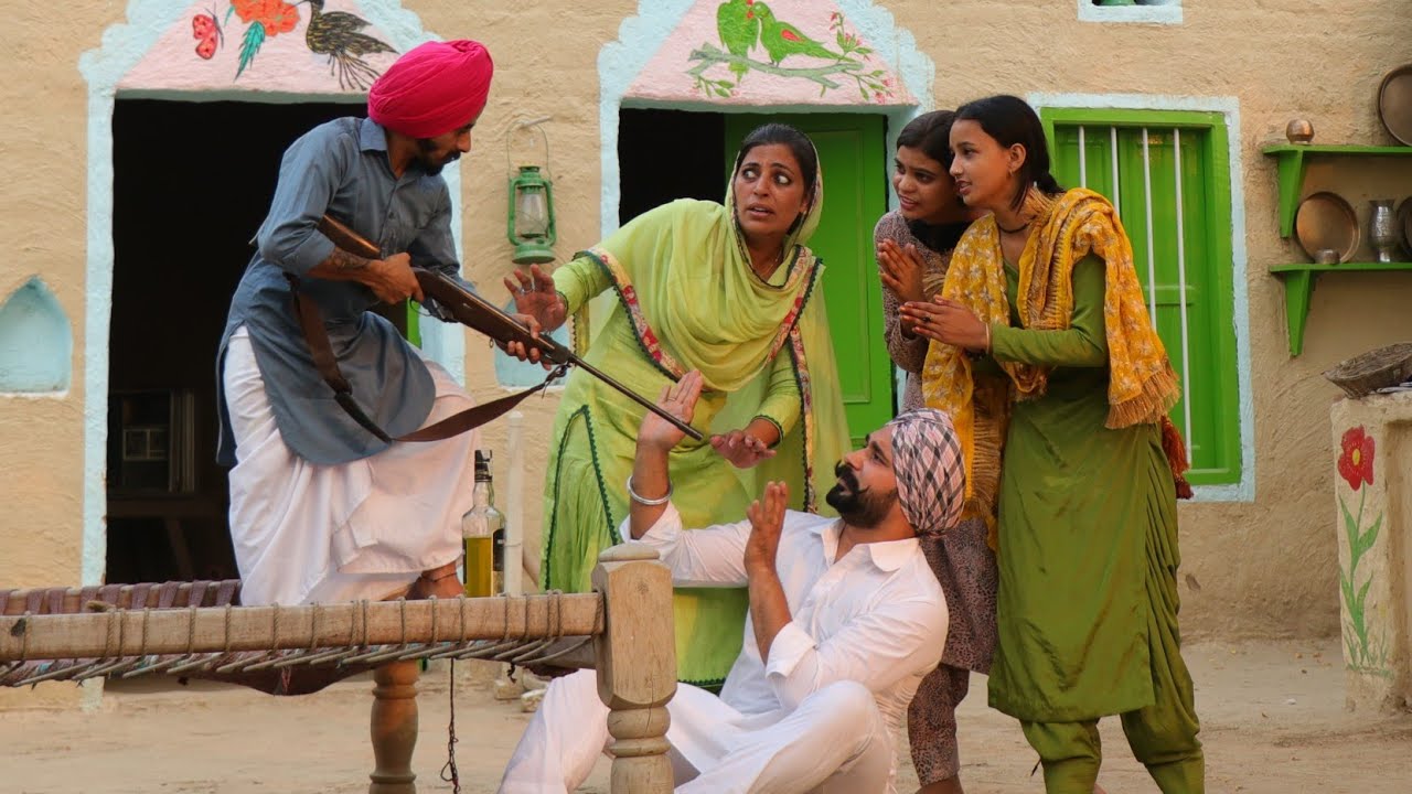 ਜੀਜਾ ਜੀ || JIJA Ji || PUNJABI SHORT VIDEO 2022 || OLD SHORT FILM @RajuPumar