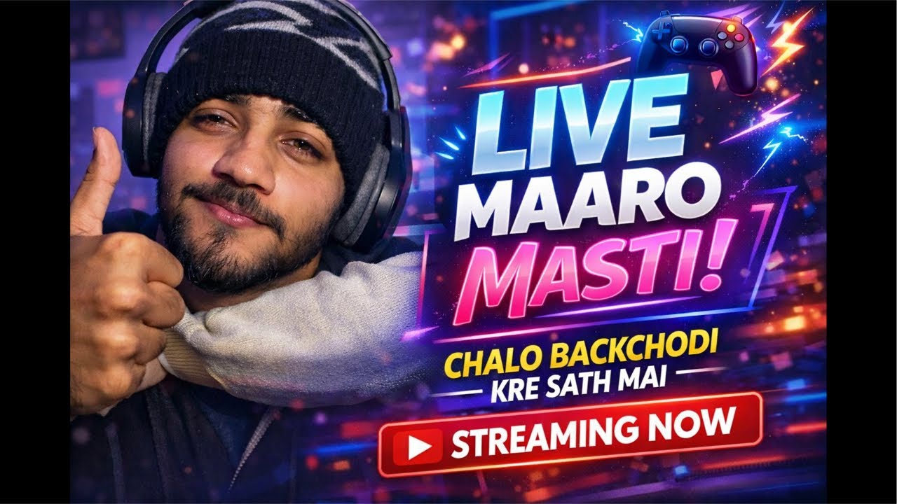 Live ka time hogya aajao backchodi kre thodi😎