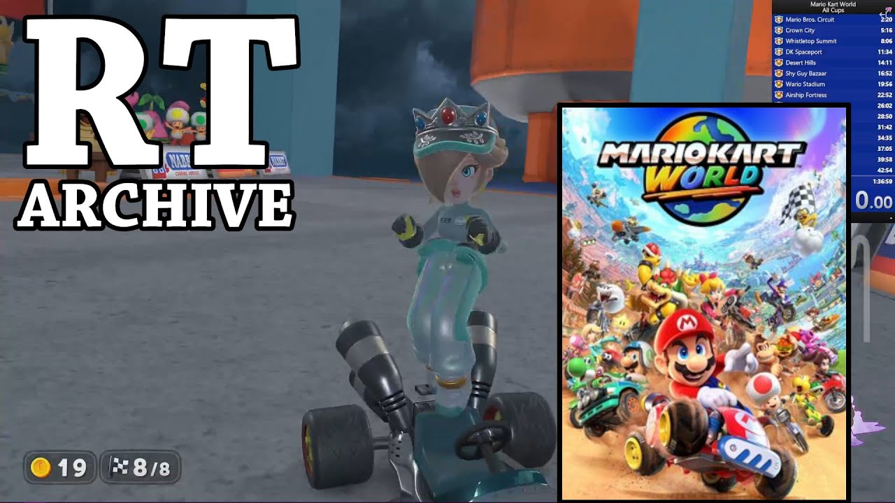 RTGame Streams: Mario Kart World Speedruns [13] ft. Shenpai