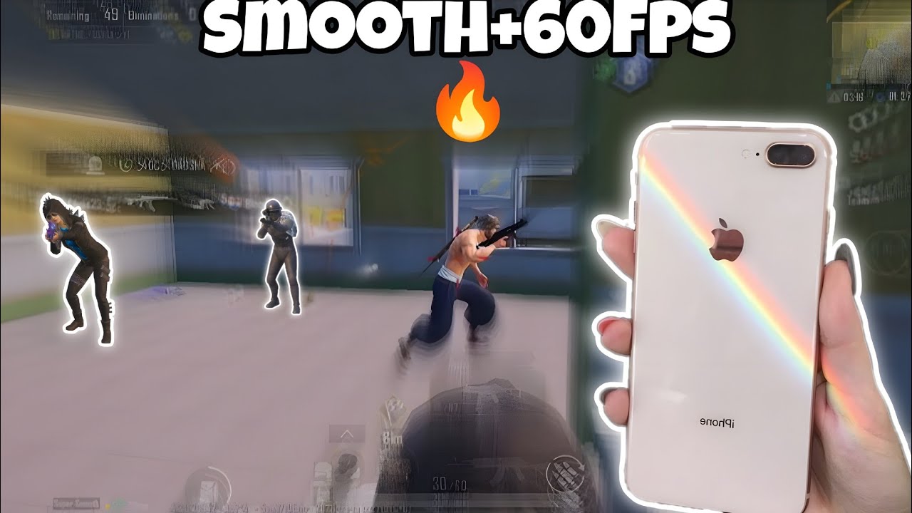 📱 iPhone 8Plus🔥 Smooth + 60FPS PUBG Gameplay 😍 No Lag, Full Power!🚀