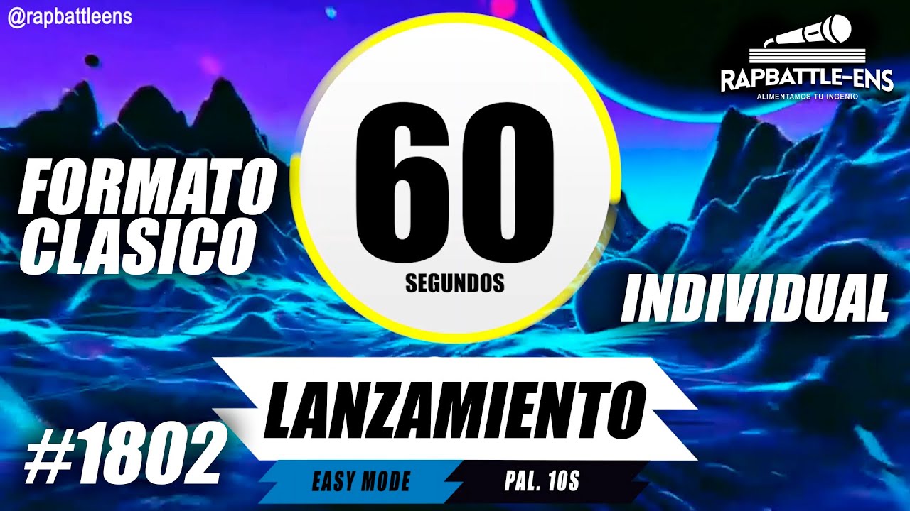 🎤 Formato FMS Individual 🔥 Base de Rap Para Improvisar Con Palabras | ENTRENAMIENTO FMS #1802