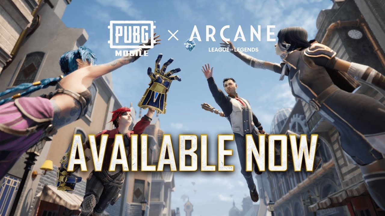 PUBG MOBILE x ARCANE collaboration is NOW AVAILABLE!