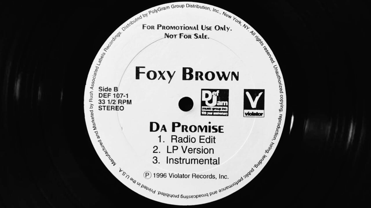 Foxy Brown - Da Promise (Instrumental)