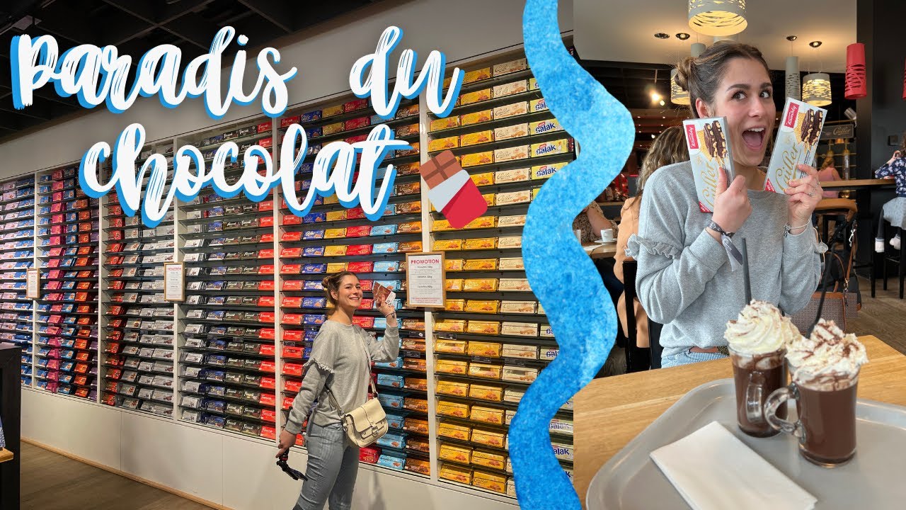 JE VISITE L'USINE DE CHOCOLAT CAILLER EN SUISSE *OVERDOSE DE CHOCOLAT* | ELIANA