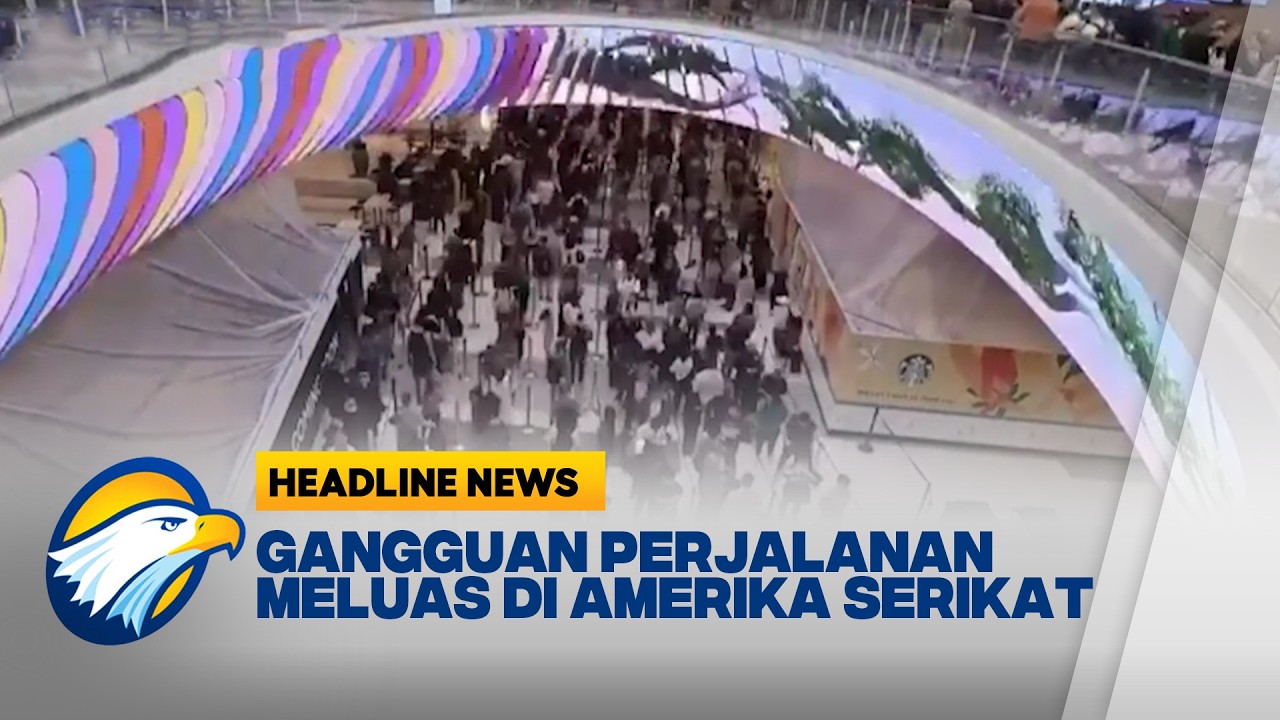 [HEADLINE NEWS, 26/3] Gangguan Perjalanan di AS, Bandara Utama Antre Panjang