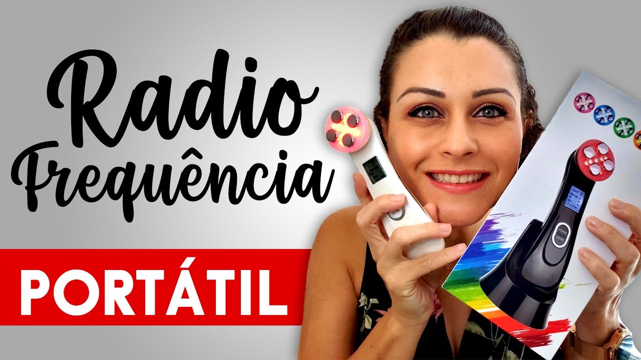 Como Acabar com Rugas e Flacidez com a Radiofrequência Portátil 5 em 1 -