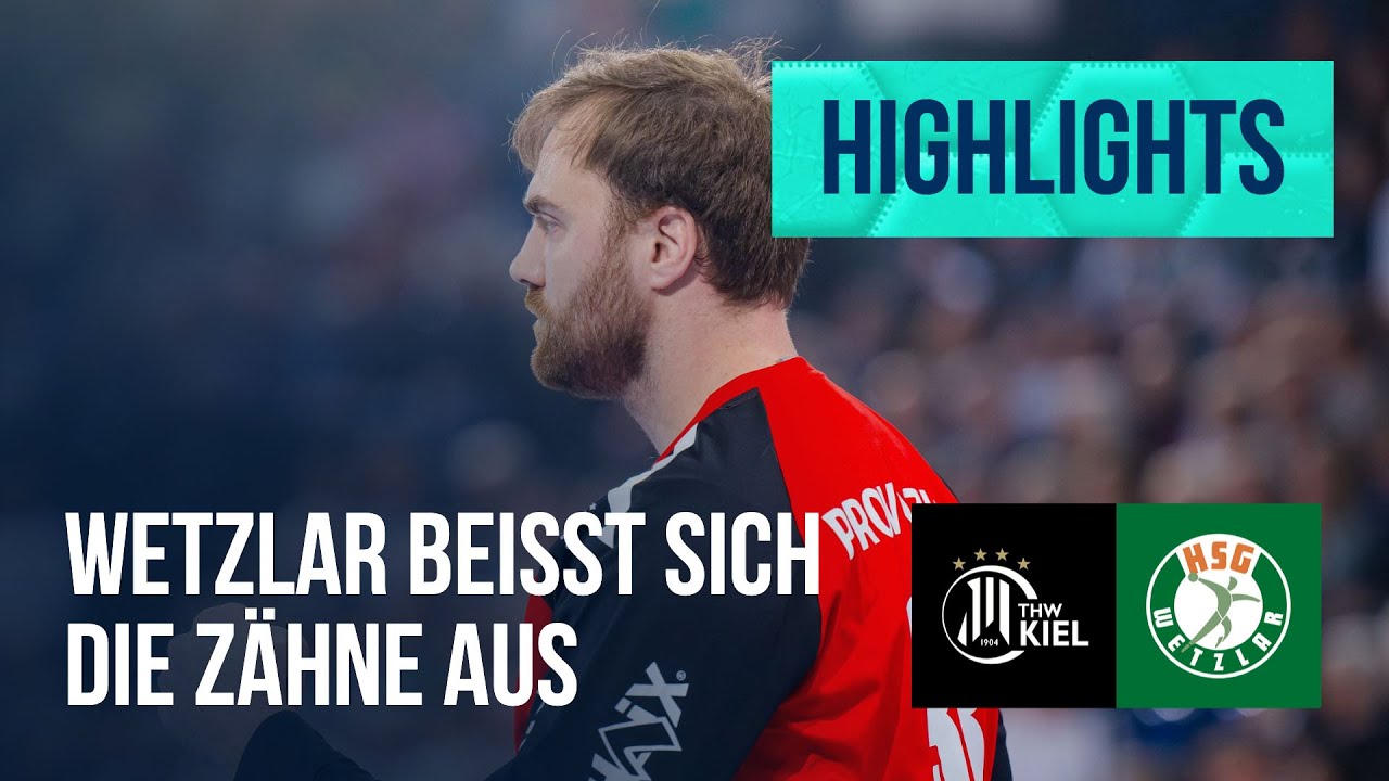 Highlights: THW Kiel – HSG Wetzlar (Saison 2024/25) | DAIKIN Handball Bundesliga