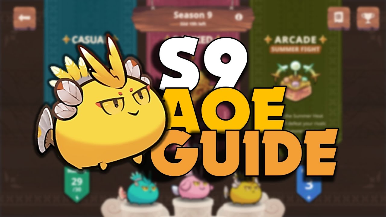 AOE Turn 1 is the New Meta | Season 9 Epic Era | Axie Infinity Origins