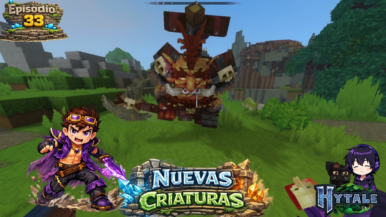 HytaleWorld Dia 33/365 | Nuevas Criaturas y Hora de Aventura y Exploración