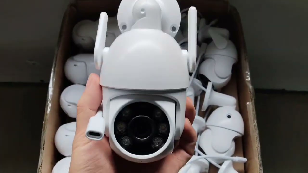 Wireless NVR kit, can connect up to 8 cameras, wireless bridge range up to 60 meters.