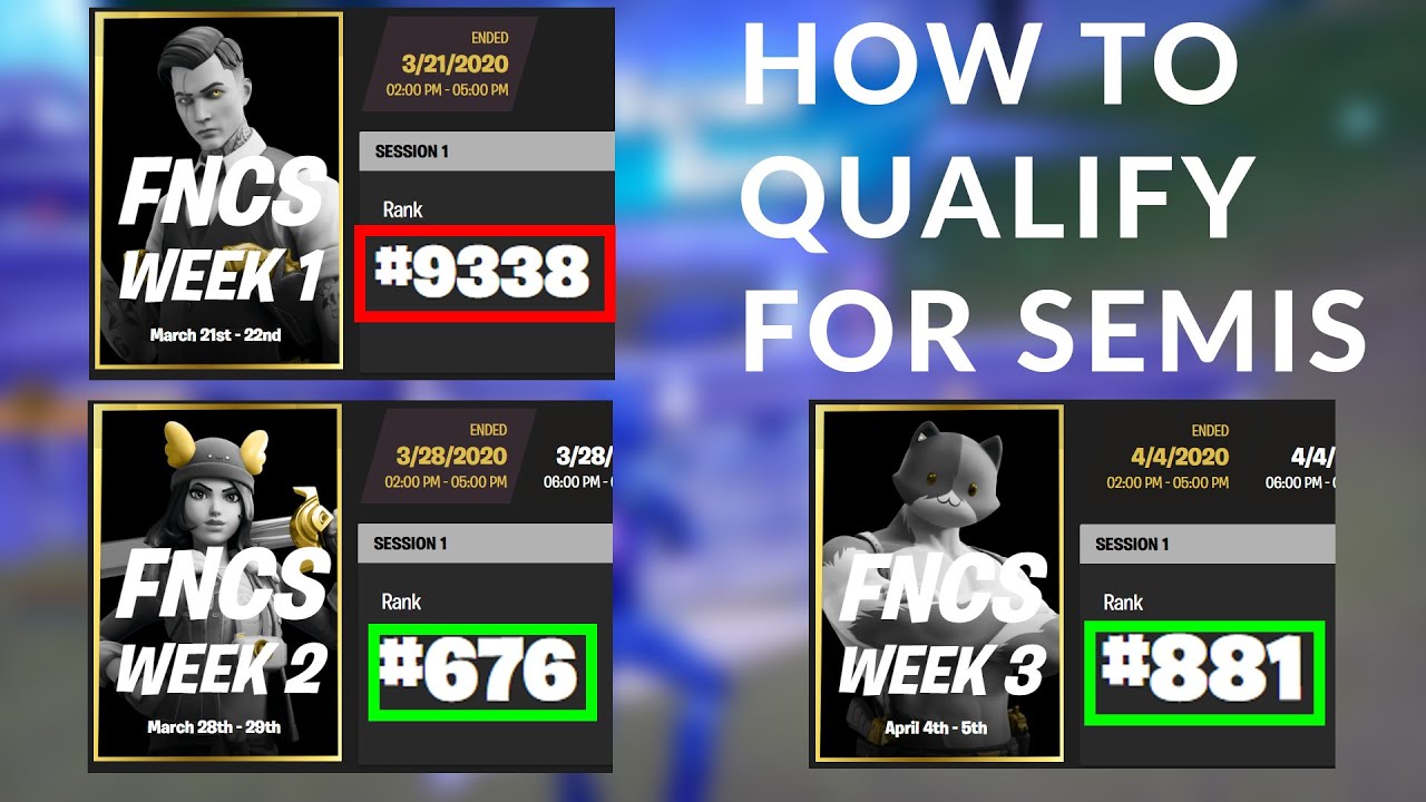 VOD Review - How to Qualify for FNCS Semi Finals | Fortnite