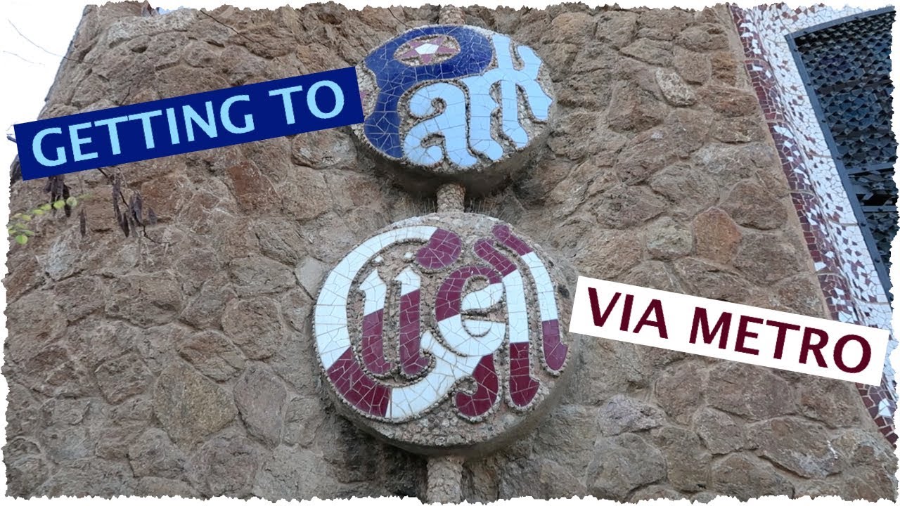 Barcelona: Getting to Park Güell via Metro