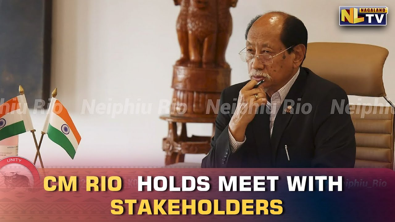 CM RIO HOLDS MEET WITH STATE DISASTER, LINE DEPT & DDMA CHAIRMAN IN KOHIMA