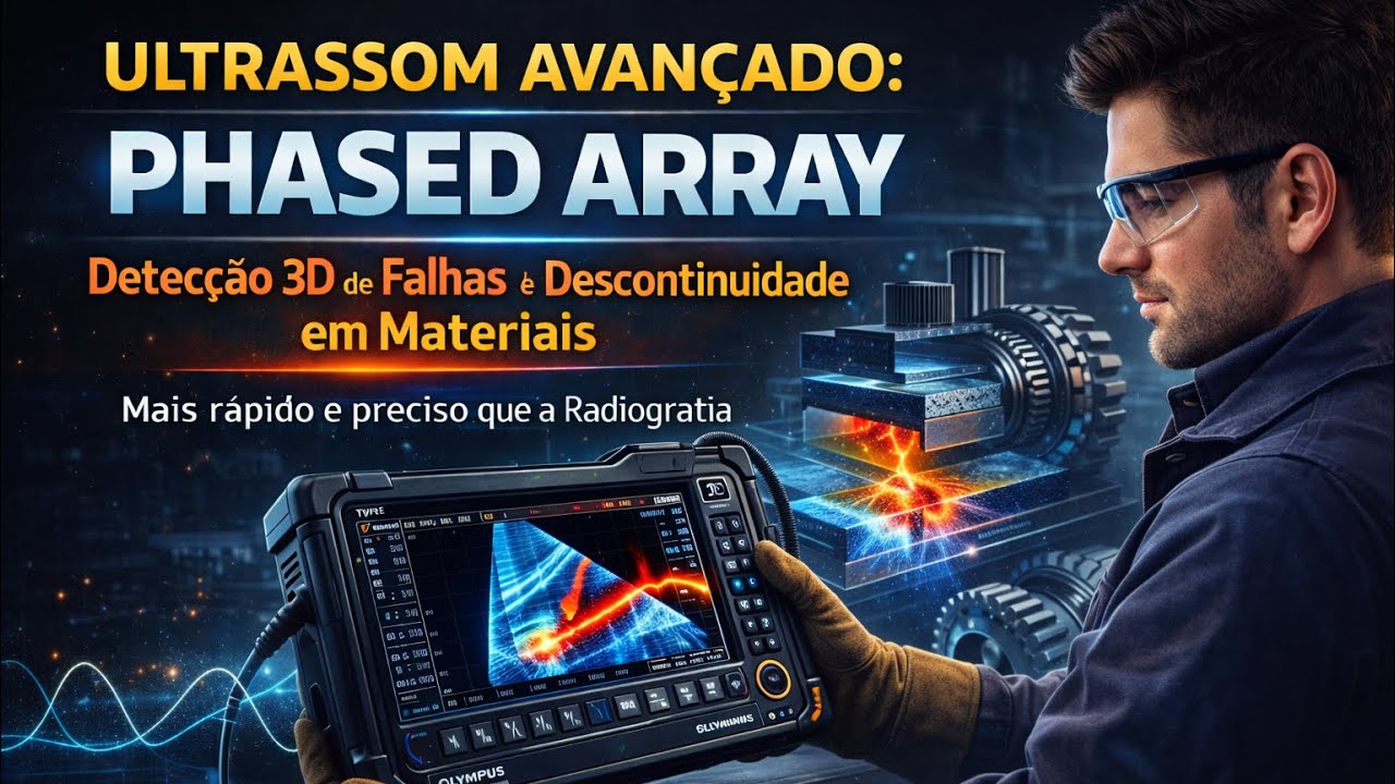 Ultrassom Phased Array: A Revolução nos Ensaios Não Destrutivos (END)