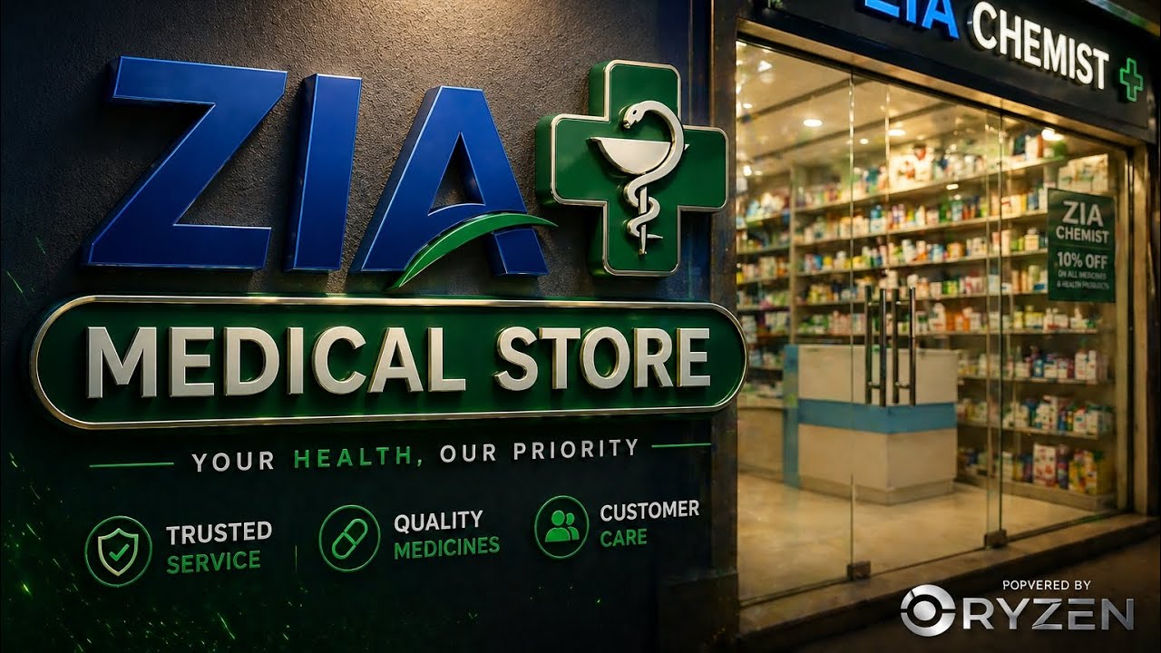 Zia Chemist &ndash; The Most Trusted Medical Store in Rawalpindi | Cinematic Trailer