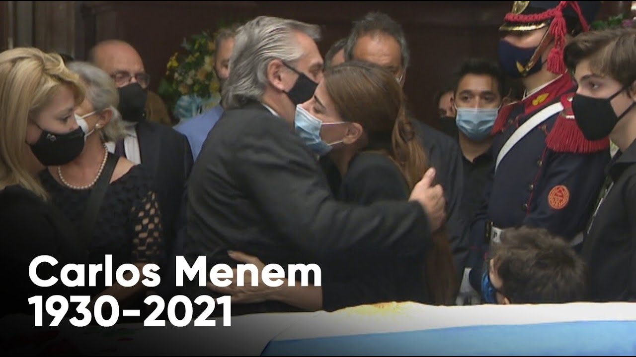 Murió Carlos Menem | La despedida de Alberto Fernández al expresidente en el Congreso