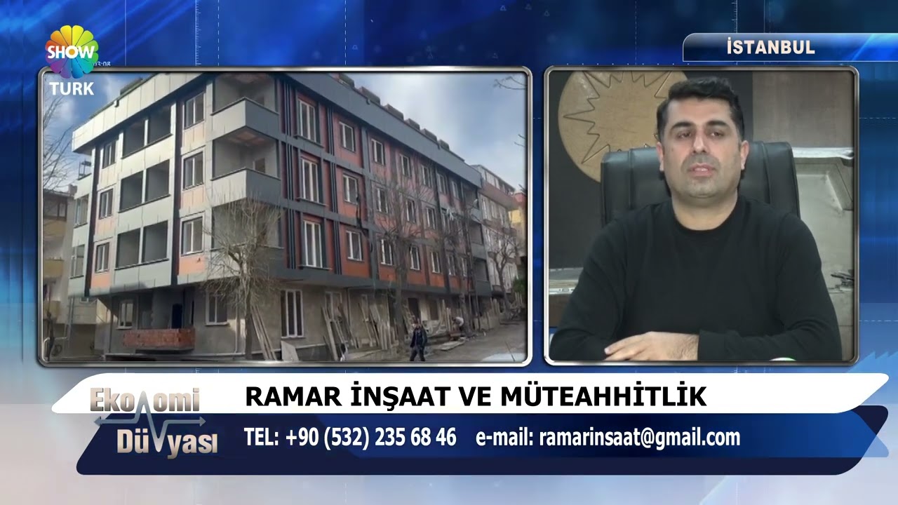 RAMAR İNŞAAT VE MÜHENDİSLİK - SHOWTÜRK EKONOMİ DÜNYASI