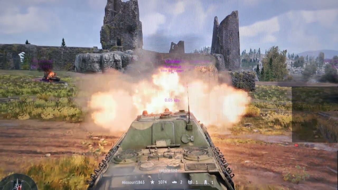 10 kills on the map Carpathians in War Thunder.
