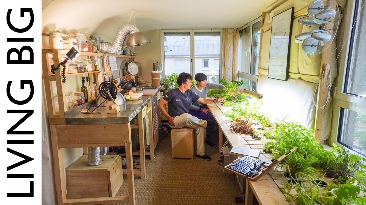 Inside a Low Tech, Self Sufficient Apartment Built for the Future