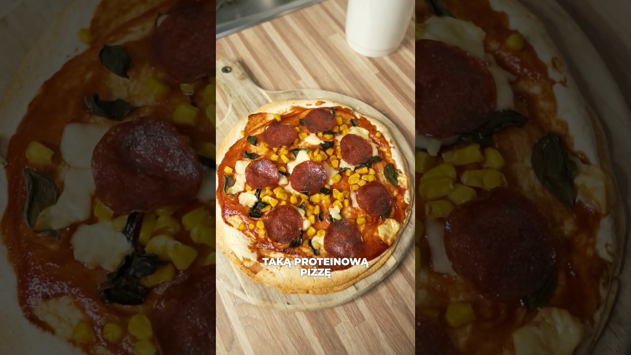 Proteinowa pizza🍕 #kalorie #jedzenie #dieta #odchudzanie