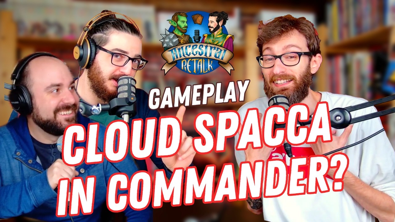 GIOCHIAMO I PRECON DI FINAL FANTASY! - Cloud vs Tidus vs Y'shtola - COMMANDER GAMEPLAY EDH ITA