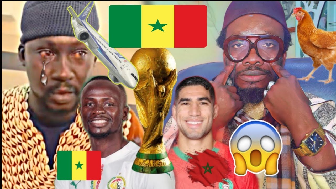 Final can bi Sénégal Daye Door Maroc héé: S.Cheikh Al Amine Tacle bamba Djigui HÉE Problème Amatina 