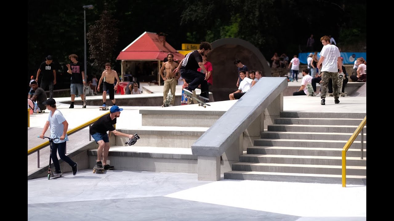 Luxemburg Skatepark Opening (Axel Cruysberghs, Jelle Maatman, Jair Gravenbergh)