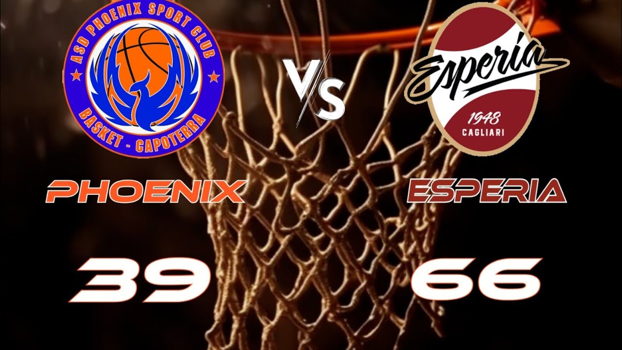 U17 FIP Asd Phoenix vs Esperia 39-66