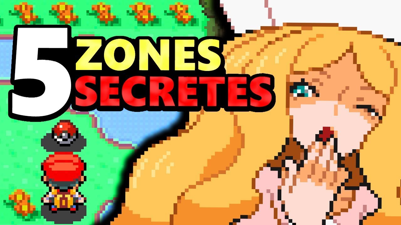5 ZONES SECRÈTES ET INCROYABLES DANS POKEMON !