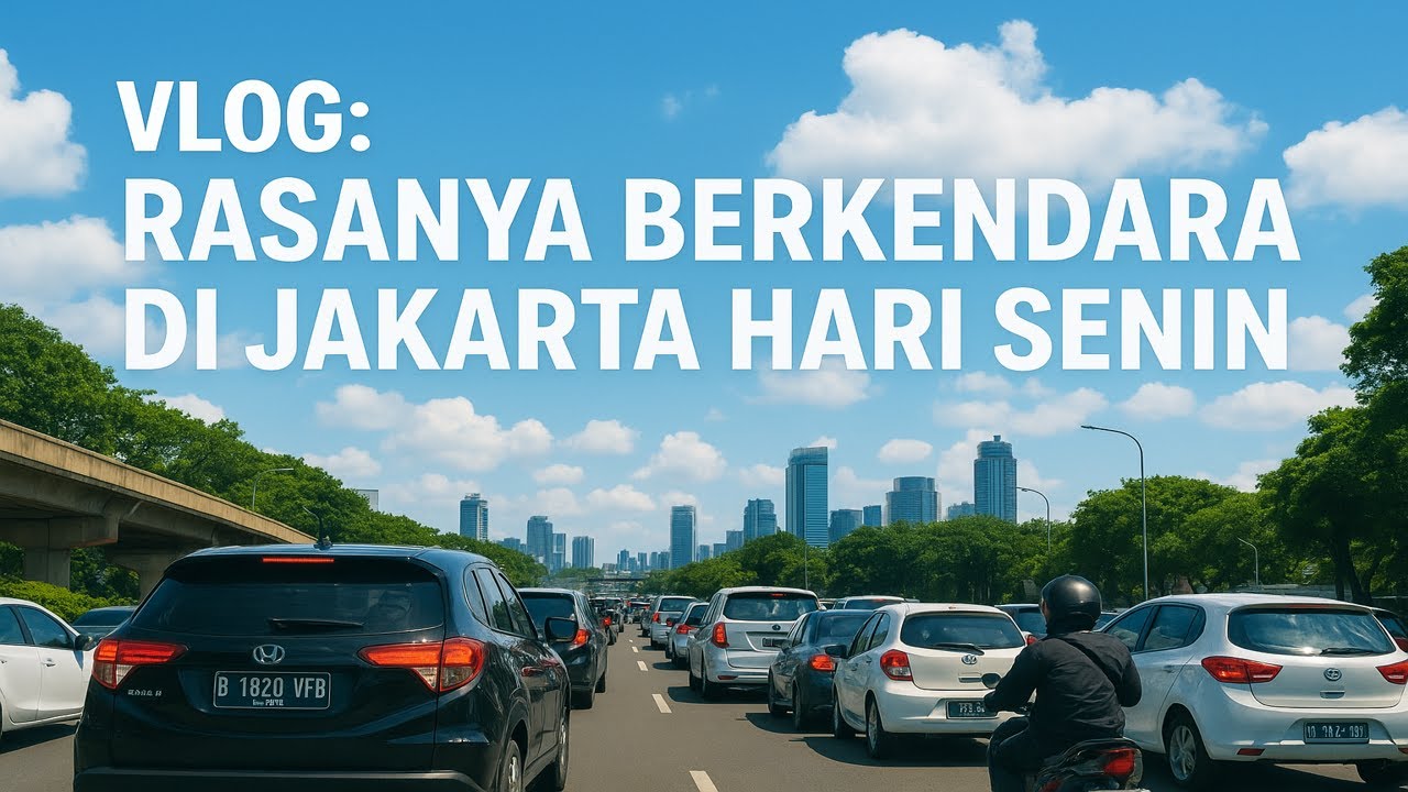 Jakarta Rush Hour: Driving Cibubur to Kuningan Rasuna Said | 4K Dashcam Indonesia