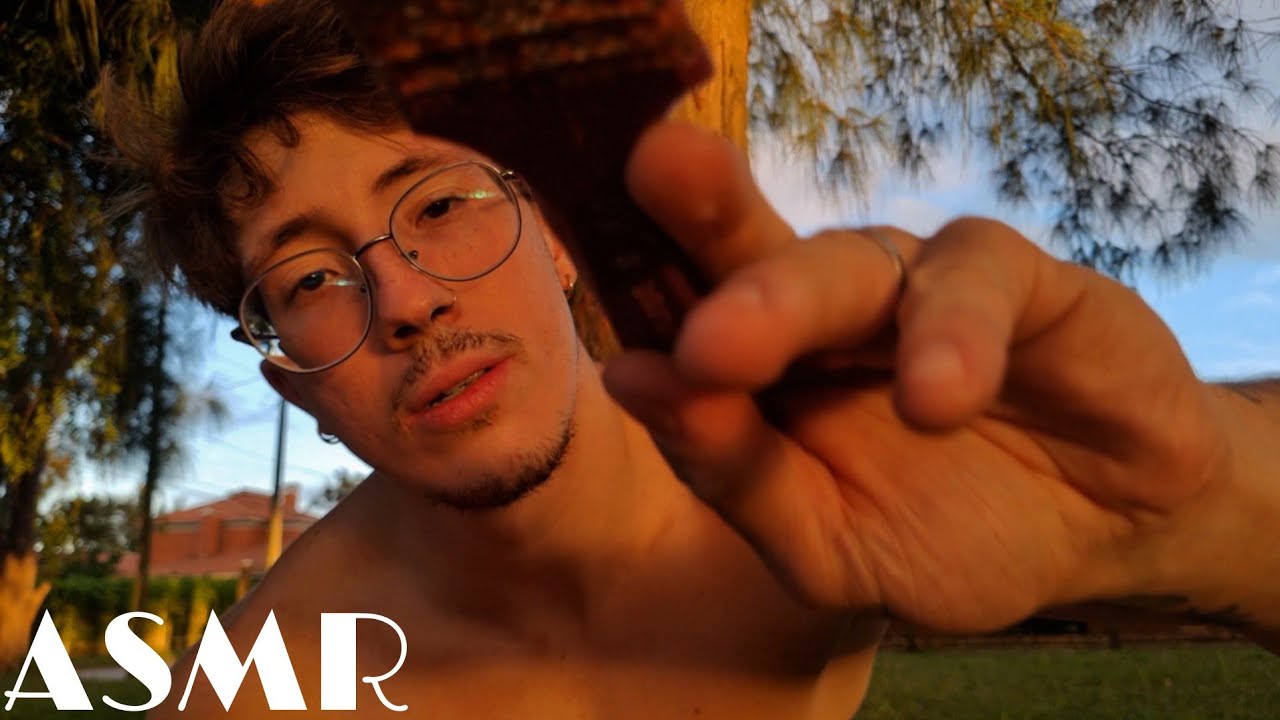 ASMR | AO AR LIVRE: PINTANDO VOCÊ 🎨🖌