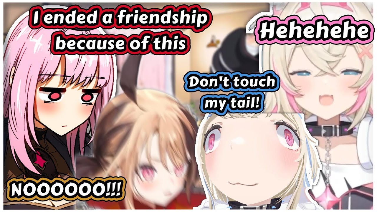 Tickle fight happened, and Calli randomly dropped her lore [Hololive EN]