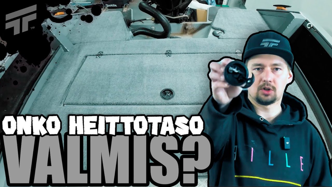 HEITTOTASO VALMIS? - VOLZHANKA 46 KALASTUSVENE - FISHING BOAT (PART.3)(ENG.SUB)