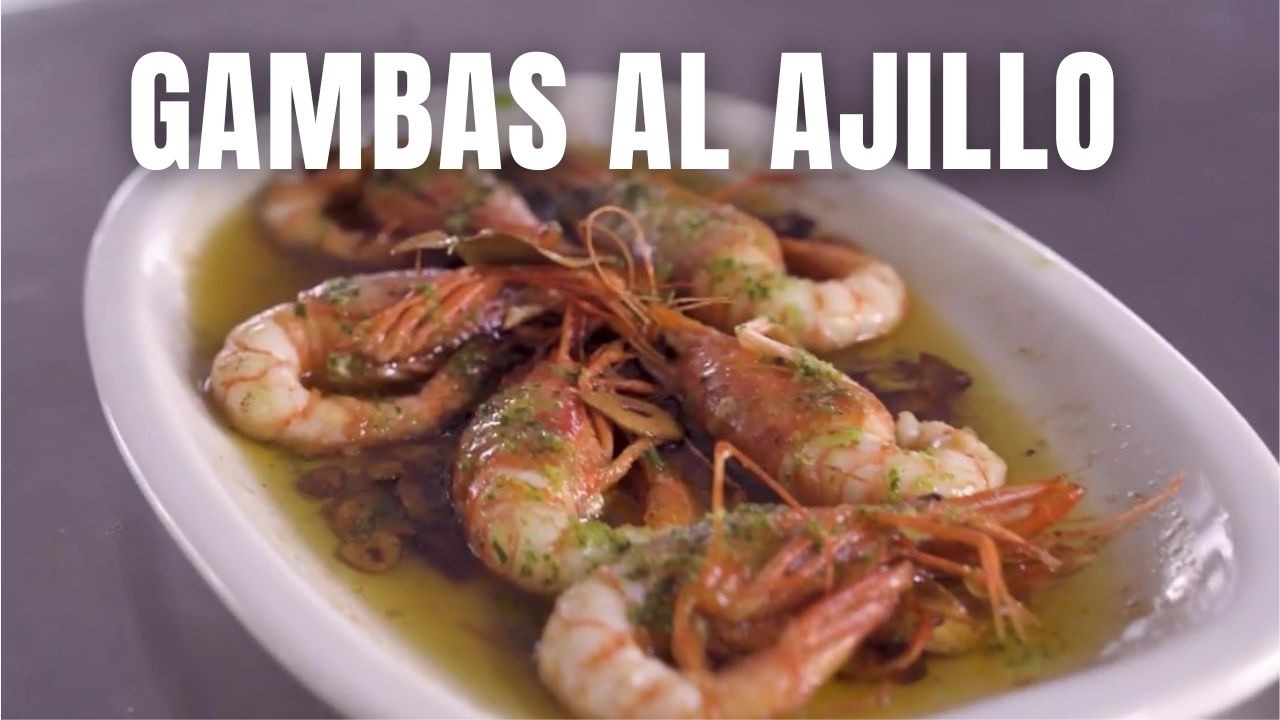 ¡Que buenas! Gambas al ajillo!