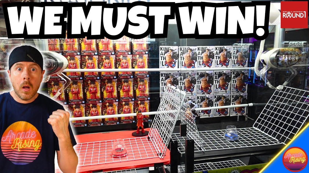 NEW Claw Machine Prizes Make Us Crazy! Anime Figure Haul at Round 1!