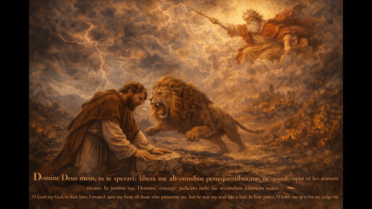 A Bible Song A Day | Vulgate Latin Bible | Psalm007 | Ethereal Version