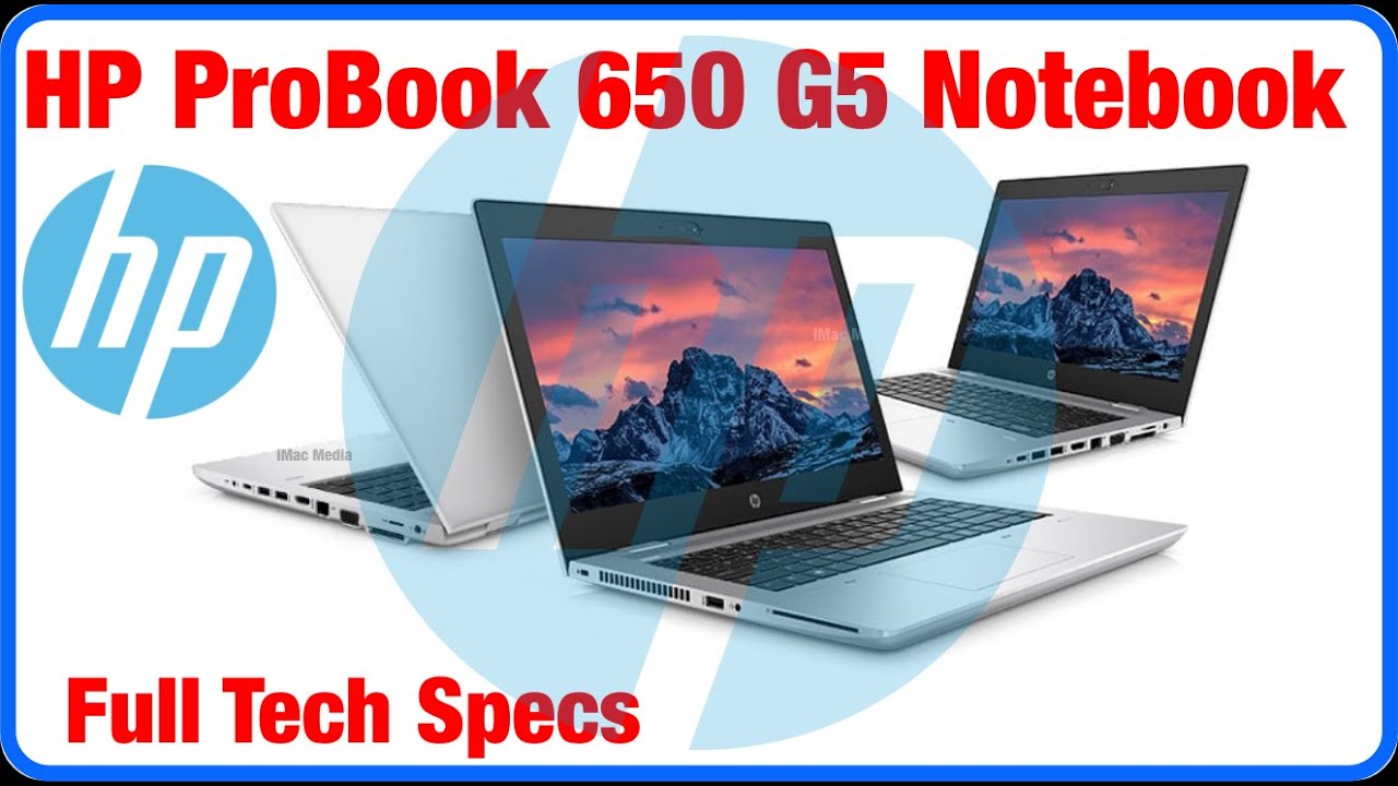 HP Pro Book 650 G5 Notebook Tech Specs