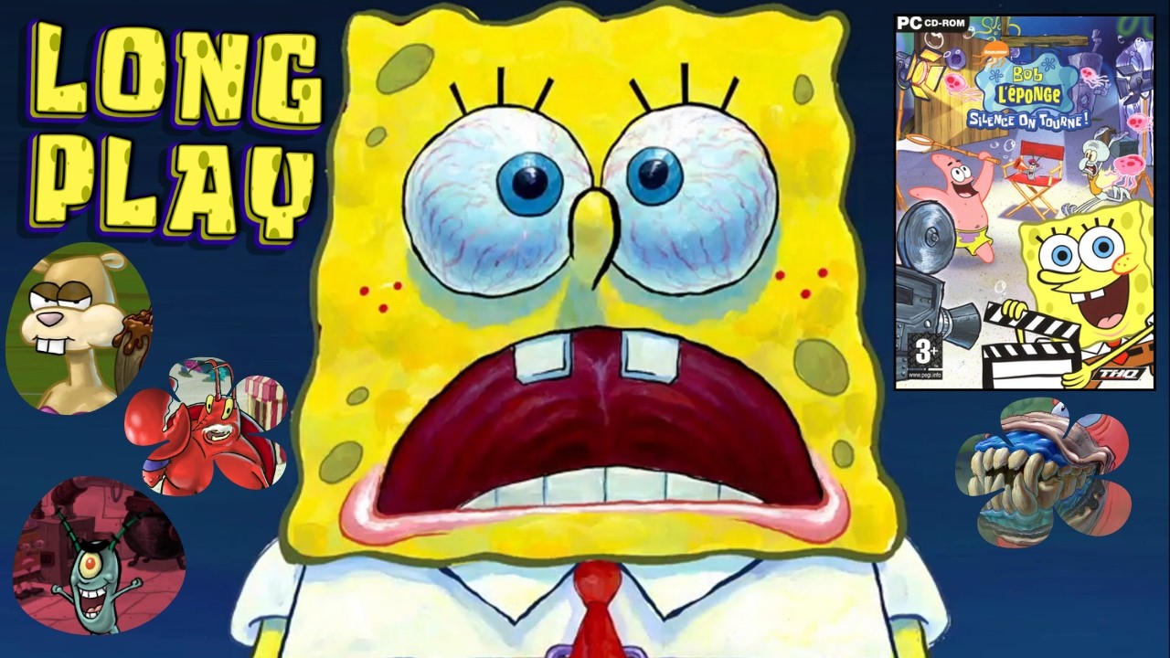 🍍𝑩𝒐𝒃 𝒍'𝒆́𝒑𝒐𝒏𝒈𝒆 : 𝑺𝒊𝒍𝒆𝒏𝒄𝒆 𝒐𝒏 𝒕𝒐𝒖𝒓𝒏𝒆 ! | Longplay [PC]