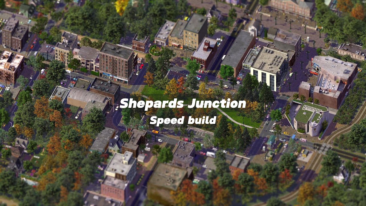 Simcity 4 | Shepard's Junction - Speed build 4K