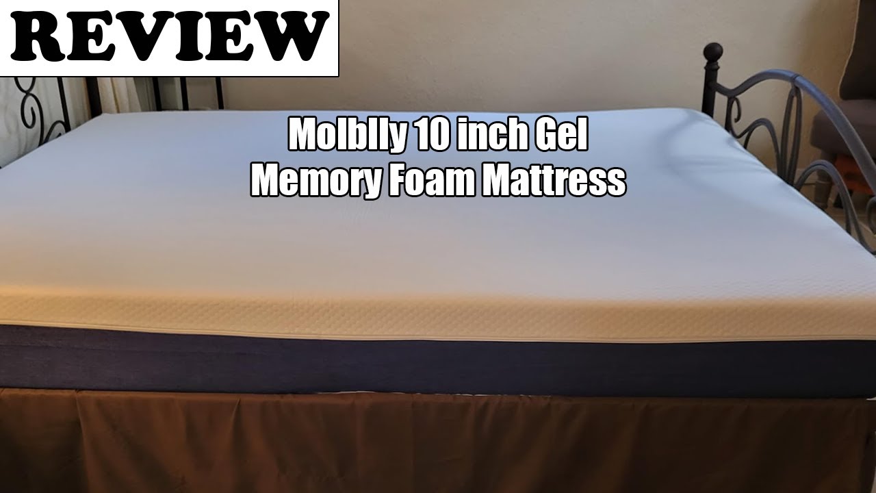 Molblly 10 inch Gel Memory Foam Mattress Review - What Do I Think?