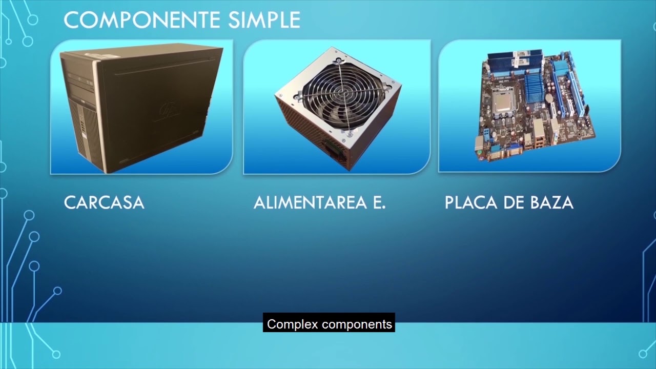 Componente hardware (hardware components)